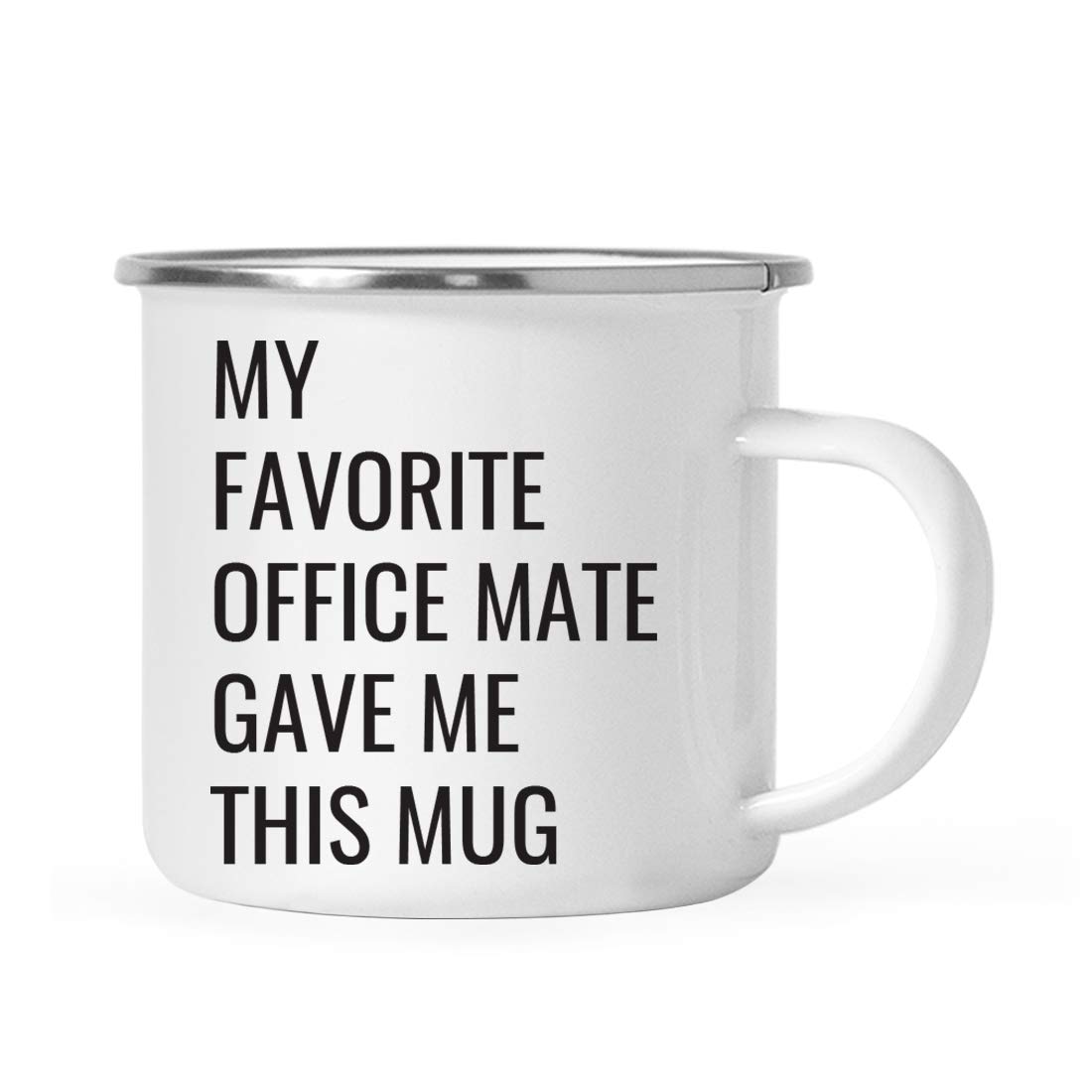Funny Retirement Coffee Mug – Stainless Steel Campfire Mug, 11oz, Gift Box, “We’ll Miss You But Not As Much…”