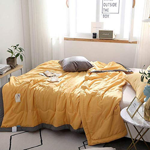 Image of A1DFDFGOQSFG Quilts Comforter Twin Air Conditioning Quilt ows Blanket Simple Packing in Vacuum 20190829 150x200cm 59x79inch (20190826 200x230cm 79x91inch)