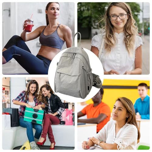 Mochila de viaje compacta con diseño cómodo para evitar dolores de espalda 3