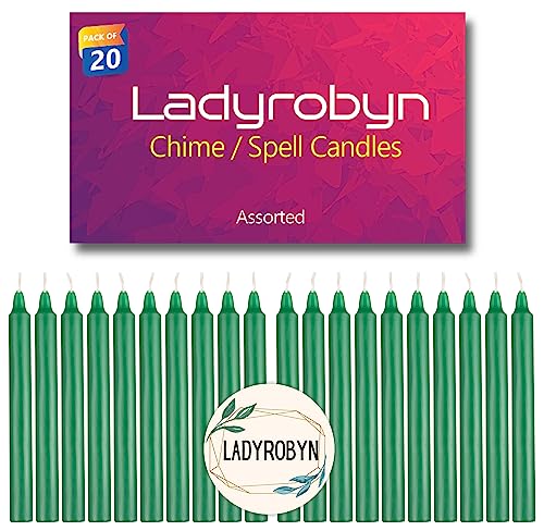 Spell Candles (Set of 20, Green)