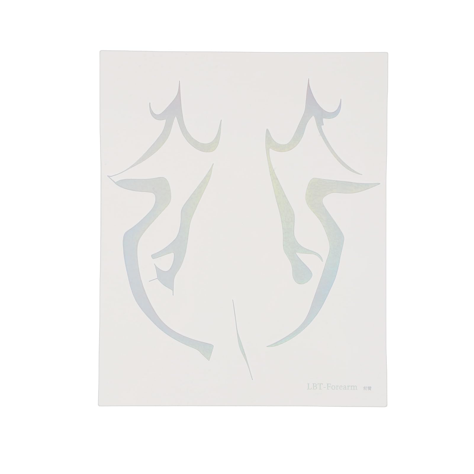 Water Transfer KPop Makeup Stickers, Durable Temporary Tattoos