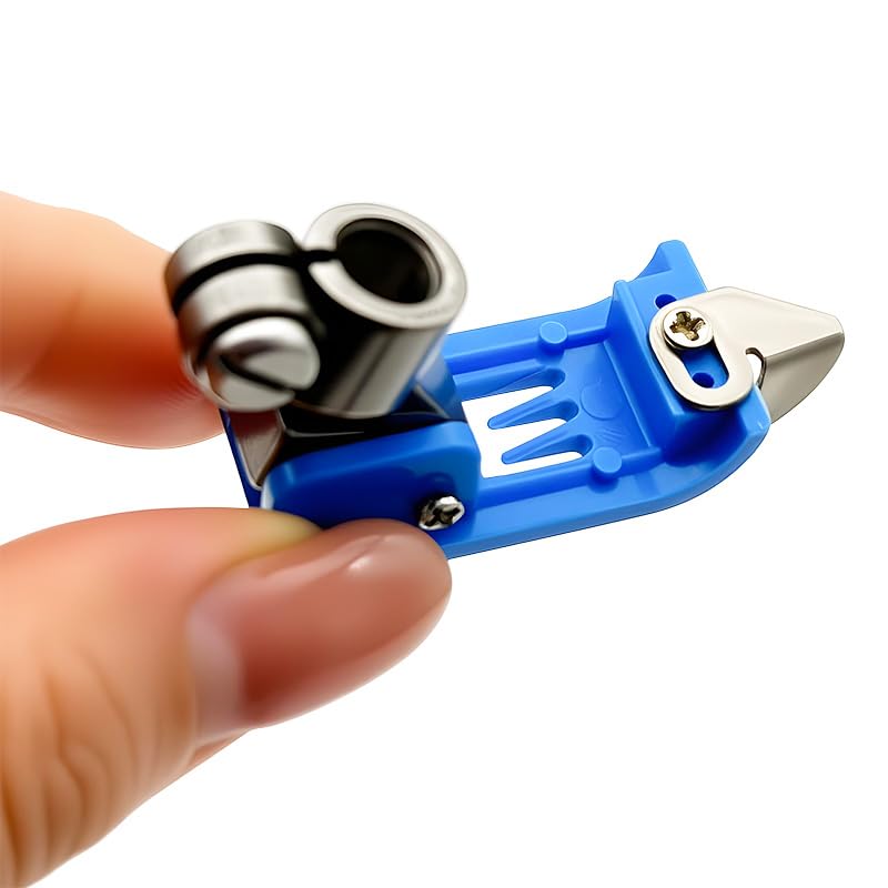 Pie para máquina de coser tipo Coverstitch Blue Plastic 5.6mm miniatura 5