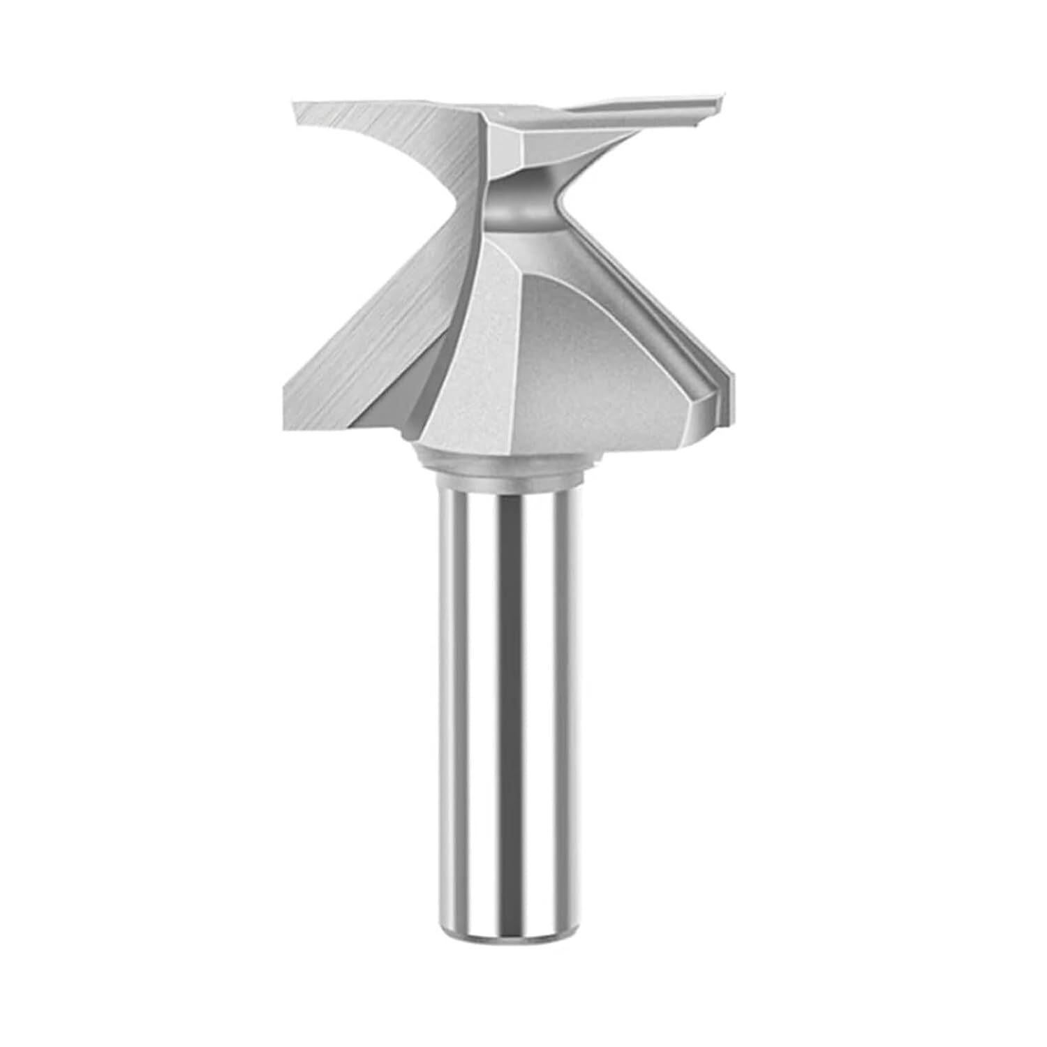 R18/R30 1/2-Inch 12.7mm Shank Woodworking Router Bit Double Flute Router Bits Milling Cutter for Wood Hand Tools(Photo Color B)