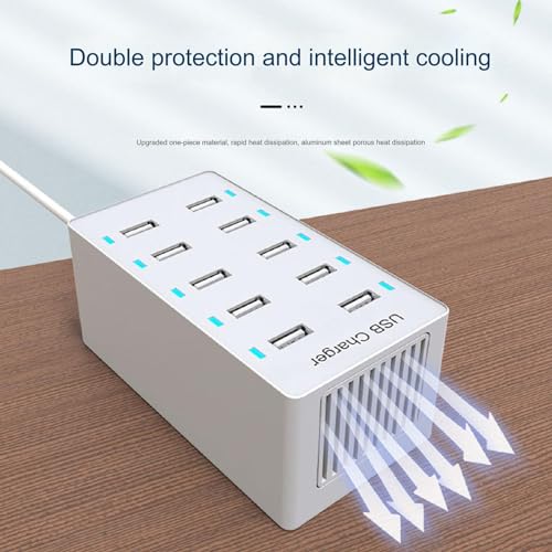 Chargeur USB 50W multi-ports pour éviter la panne de batterie