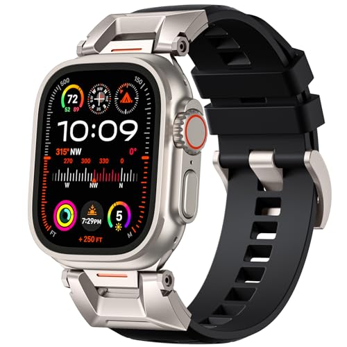Bracelet Apple Watch Ultra 2 49mm robuste respirant sport iWatch Series 10 9 8 SE