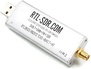 R820T2 RTL2832U 1PPM TCXO USB SDR Dongle