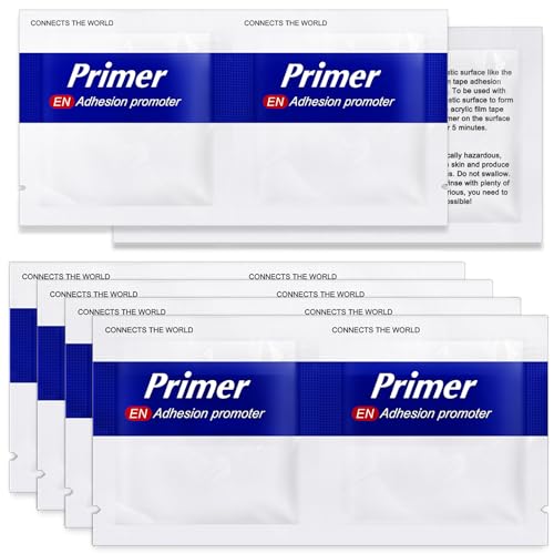 volport 12Pcs Adhesion Promoter for Automotive Plastic ABS, Adhesive Primer for Double-Sided Acrylic