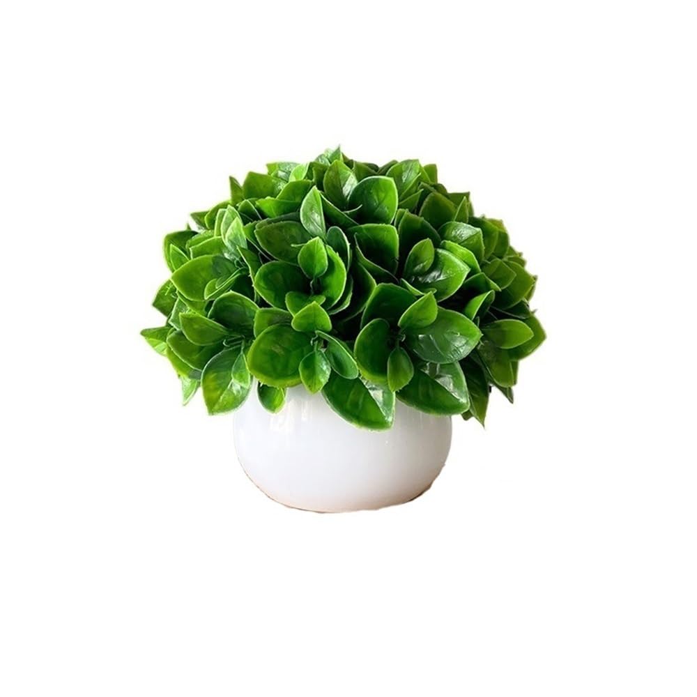 Kx9Lb8d Faux floor plant Simulated Green Plants Artificial Flowers Bonsai Living Room, Office Desk Decorations Entrance Hall