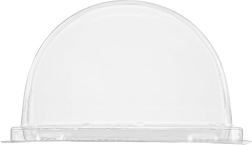 Miniatura 17 de Restaurantware - Cajas de pastel de 13 onzas, 100 contenedores desechables de rollo suizo para tartas - con tapas, semicírculos, recipientes de