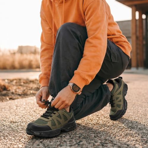 Image of Steel Toe Shoes for Men & Women Work Shoes Women Safety Toe Sneakers Unisex | Lightweight,Breathable,Arch Fit,Comfortable,Construction,Manufacturing,Garden,Garage,Running,Factory,Plant