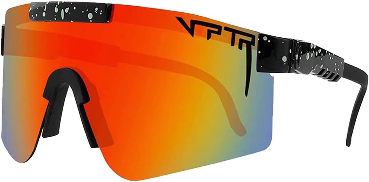Cycling Pit Sunglasses, Polarized UV400 Vipiers Glasses for Men Women, Baseball Running Fishing Golf Sunglasses : Sports & Outdoors