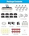 ZOSI 8CH Home Security Camera System Outdoor Indoor,H.265+ 8Channel 1080P DVR with 1TB HDD,8pcs Weatherproof Surveillance CCTV Dome Cameras,Night Vision,Motion Detection,for 24/7 Recording