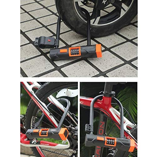 Antivol en U vélo robuste à code pour sécuriser vos arrêts en centre-ville
