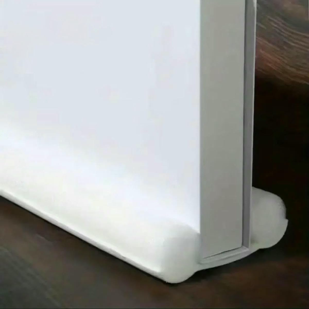 1 Door Bottom Door Seam Sealing Strip Under the Thickened Sound Insulation Bug Proof Windproof Dust Household Bedroom-White
