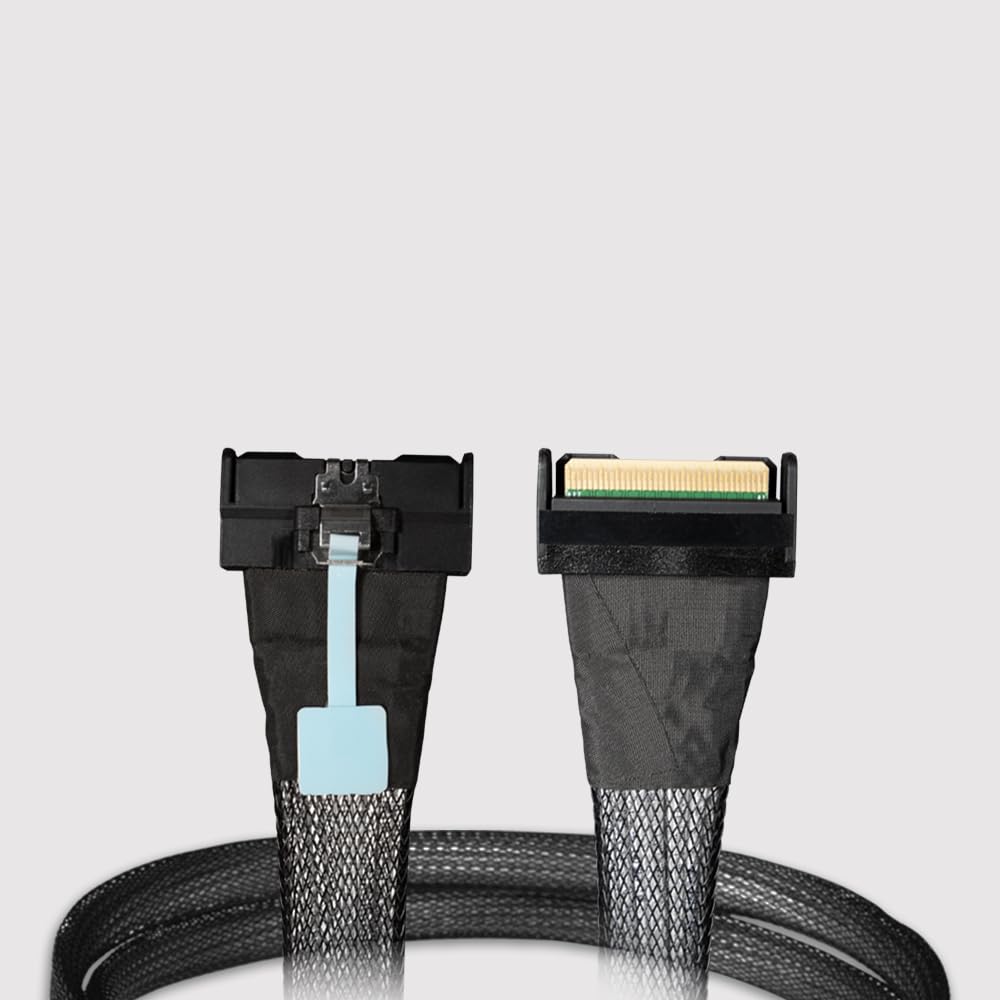 ICY DOCK Mico 8I SFF-A-1016 to Mcio 8I SFF-TA-1016 Cable – 0.5M - MB412L-B
