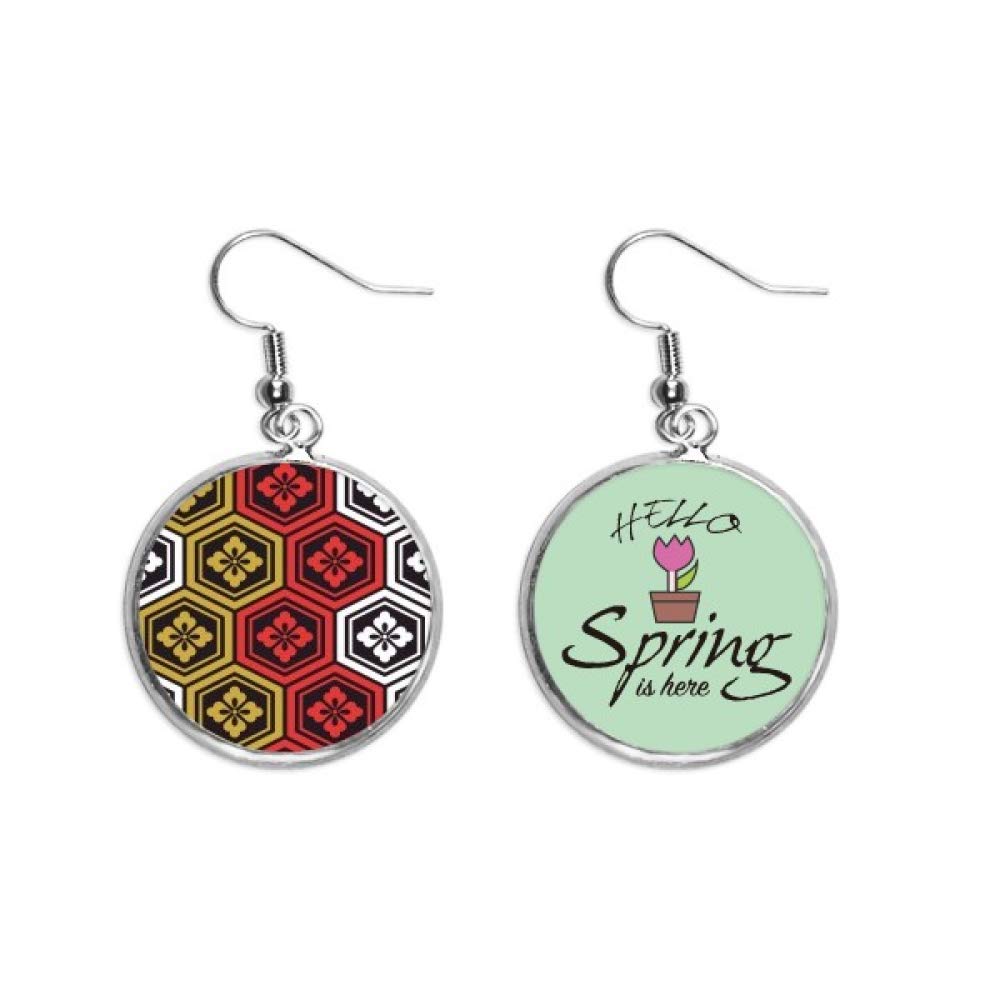 Pendientes de primavera con joyas de cultura tradicional de Japón resumen 5
