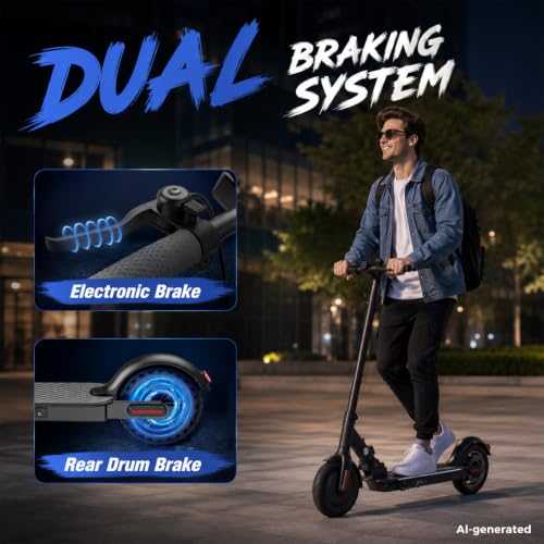 Image of Electric Scooters - Electric Scooter Adults, 1200W /1000W /500W Motor, 28 /25 /21 /18 MPH Top Speed, 10'' /8.5'' Tires, 28 /25 /23 /21Miles, APP Control E Scooter for Teens