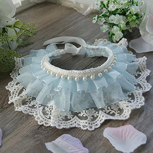 Rayminsin Pet Bandana Costumecat Dog Cute Lace Princess Saliva Towel Dog Bib Scarf Bib Bib Small Dog Cat Dress Up Accessories #TOP3