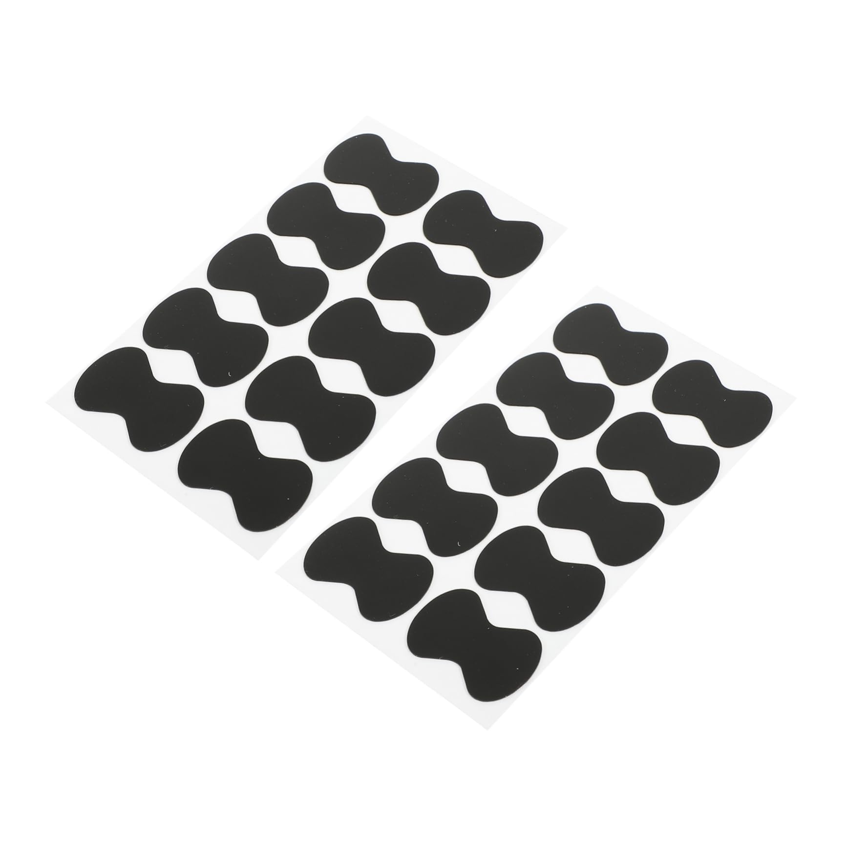 Abaodam 20pcs Non-slip Guitar Pick Grip Stickers Eva Material for Guitar Players