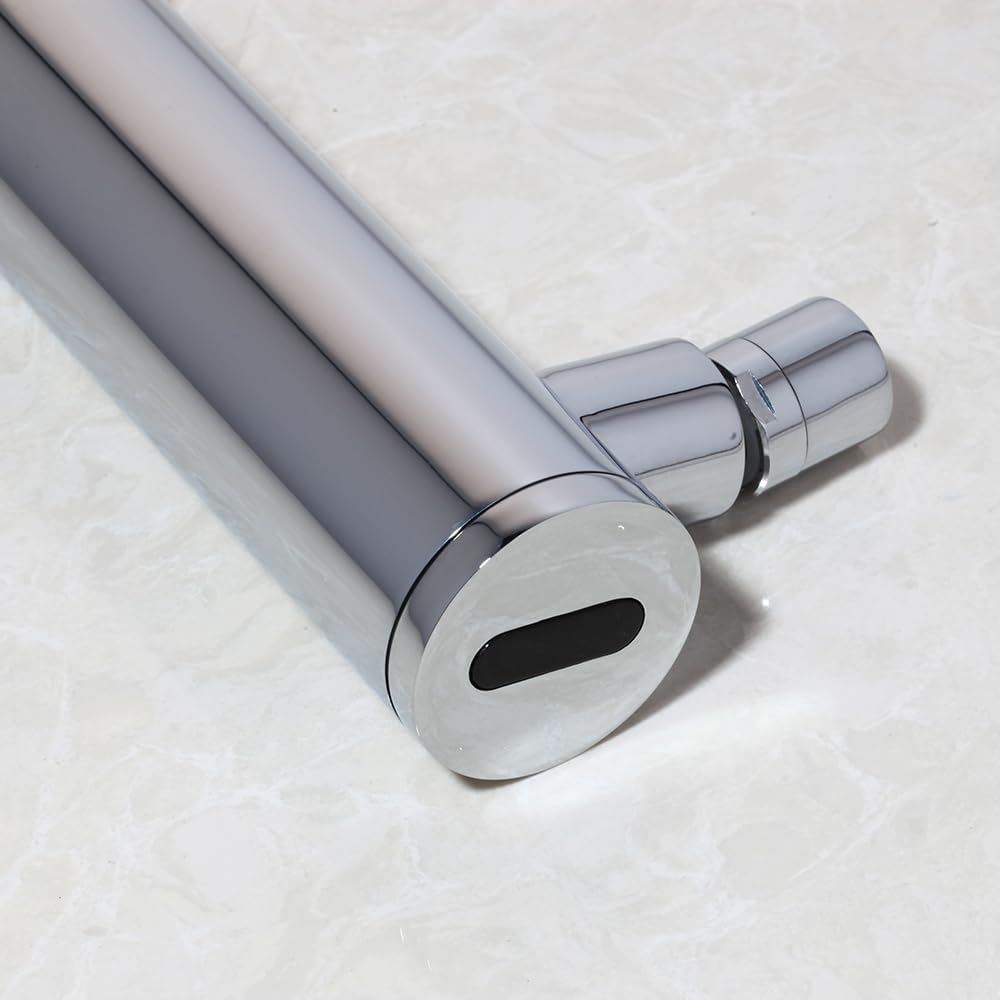 Wall Mounted Touchless Sensor Bathroom Faucet Water-Saving Automatic Cold Water Tap