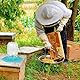 Bienen Wasser Feeder, Bienen Futtergeräte Imker Ausrüstung Zubehör für Bienentränker, Bienen Wasserspender für den Außenbereich, Garten (Blau)