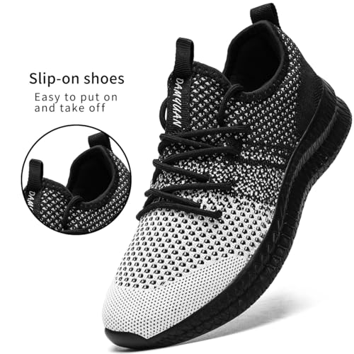 Image of DLWKIPV Barefoot Shoes Men Wide Toe Box Running Zero Drop Grounding Non Slip Sports Trail Athletic Footwear Walking Workout Lightweight Outdoor Casual Fashion Sneakers