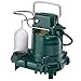 Zoeller 53-0004, Model E53 Mighty-Mate Cast Iron Effluent Pump .3 HP, 230 Volts, 1 Phase, 1-1/2 Inch Discharge, 43 GPM Max, 19.25 ft Max Head, 15 ft. Cord, Manual