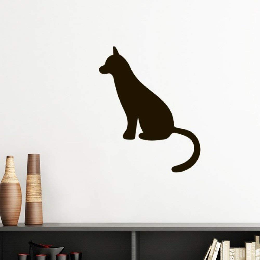 Sticker chat noir amovible pour créer un coin cosy dans la chambre