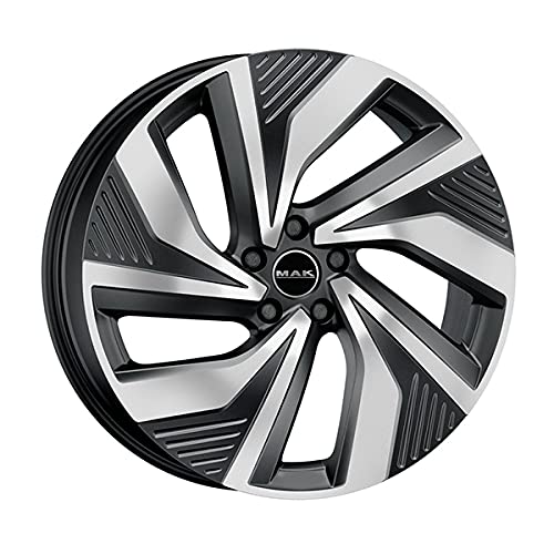  CERCHIO IN LEGA MAK ELECTRA 8x20 5x114.3 ET 35 BLACK MIRROR