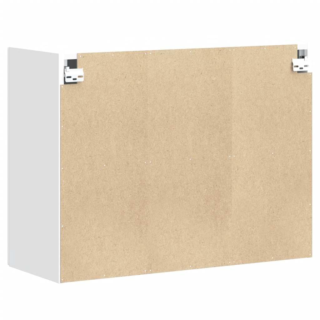 vidaXL Armoire Murale de Cuisine Kalmar Blanc Bois d'ingénierie