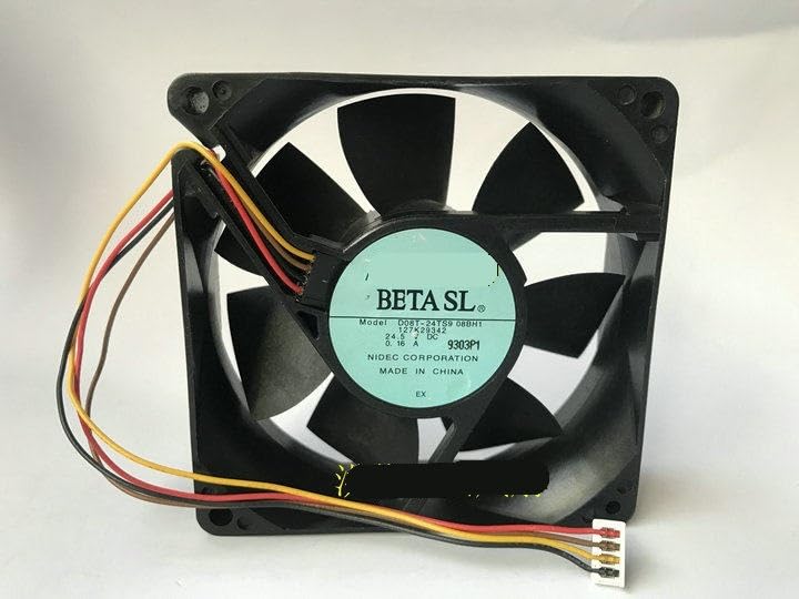 for D08T-24TS9 08BH1 127K29342 80mm 80x80x25mm DC 24.5V 0.16A Fan