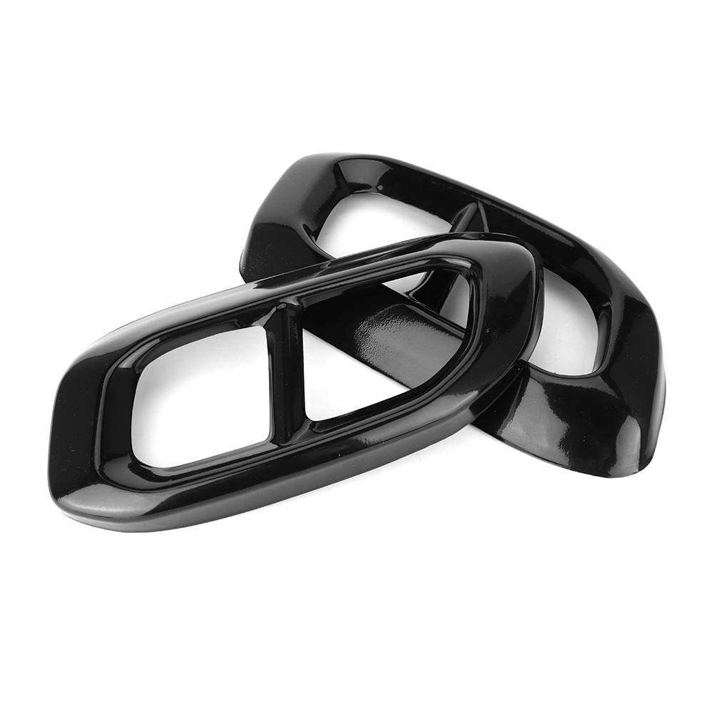 Yctze Coperchio del tubo di scarico, 2 pezzi in acciaio inossidabile Coda a gola 4 Trim di uscita adatto sostituzione per GLC GLE GLS W167 X253 X167 2020 per Rivestimento di scarico 2021 gle x167 merc