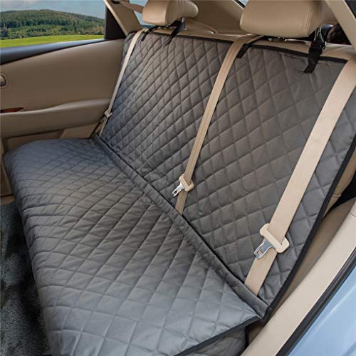 ZQ Dog Car Seat Covers - Nonslip Rear Seat Cover for Kids Waterproof