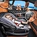 MIXJOY Dog Car Seat for Large Medium Dogs, Back Seat Extender for Pets, Waterproof Pet Carseat for Medium Sized Dog, Hammock for Pet, with Storage Pocket for Cars/SUV/Truck(L-28 * 22 * 20.5in)