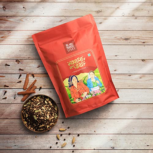 Image of The Pahadi Story Masala Tea 450g, Strong Assam CTC with Traditional Indian Spices, Rich & Flavourful Masala Chai Patti