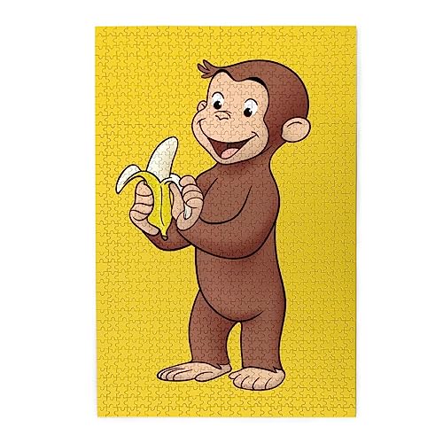 おさるのジョージ ジグソーパズル 1000ピース ギフト プレゼント 誕生日 お祝い (50x75cm)