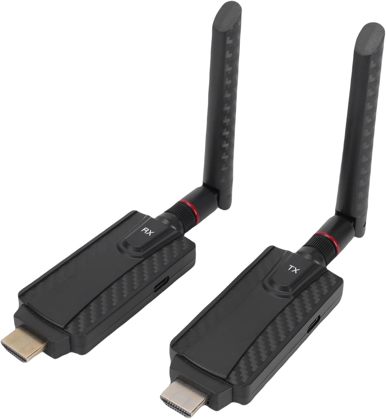 Zopsc HD Multimedia Extender, 5G Dual Antenna, 200M Range, 1080P 60Hz, 0.05s Latency, for Home Theater Conference Room