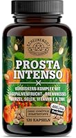 PROSTA INTENSO® Prostata Kapseln - WICHTIG: Laborgeprüfter Markenkomplex mit Sägepalmenextrakt, Brennnesselwurzel, Kürbiskern, Zink, Selen & mehr I Saw Palmetto -DE- SCHEUNENGUT®