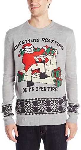 Men's Chestnuts Roasting Ugly Christmas Sweater