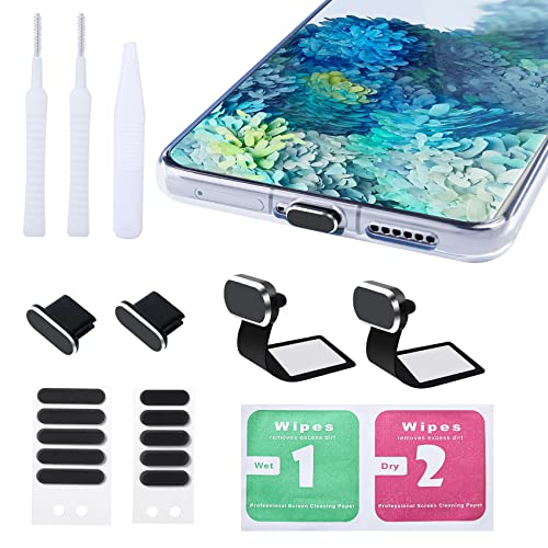 WEWAYSMILE 8 Stück USB-C Staubschutzstecker - Mit Anhänger Diamant Design