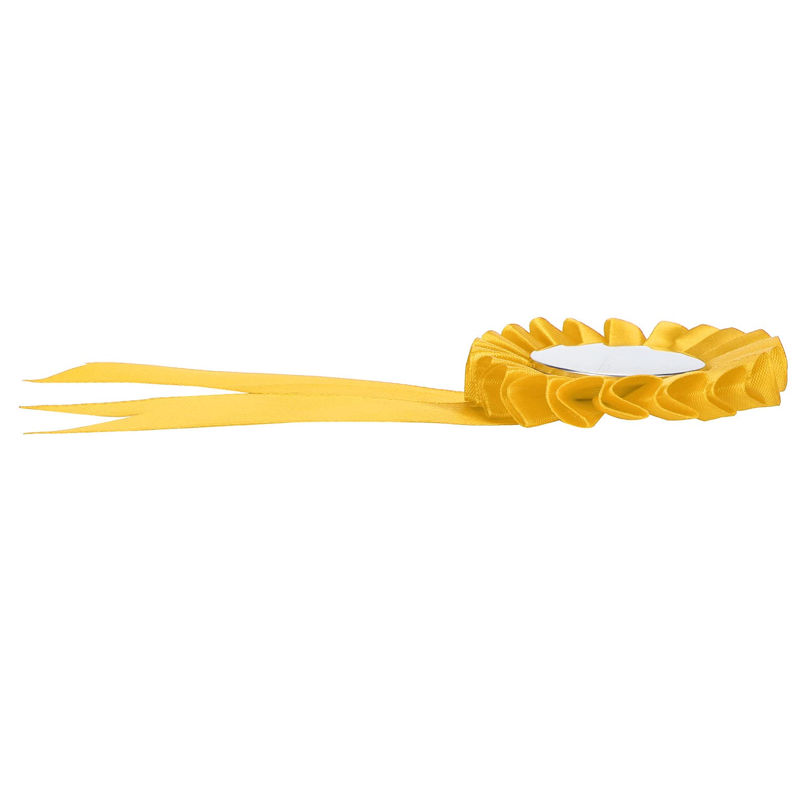 100 Set Robuste Anstecknadeln aus Weißblech Zum Selbermachen von Anstecknadeln für Hochzeiten, Partys, Weihnachten, Frühlingsfest (Gelb)