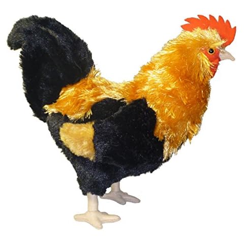 Adore 14" Standing Valiant The Rooster Chicken Plush Stuffed Animal Toy Cover