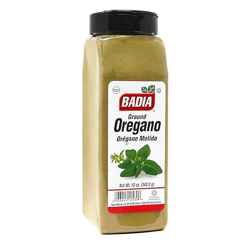 Badia Orégano molido 12 oz – Hierba mediterránea aromática y terrosa