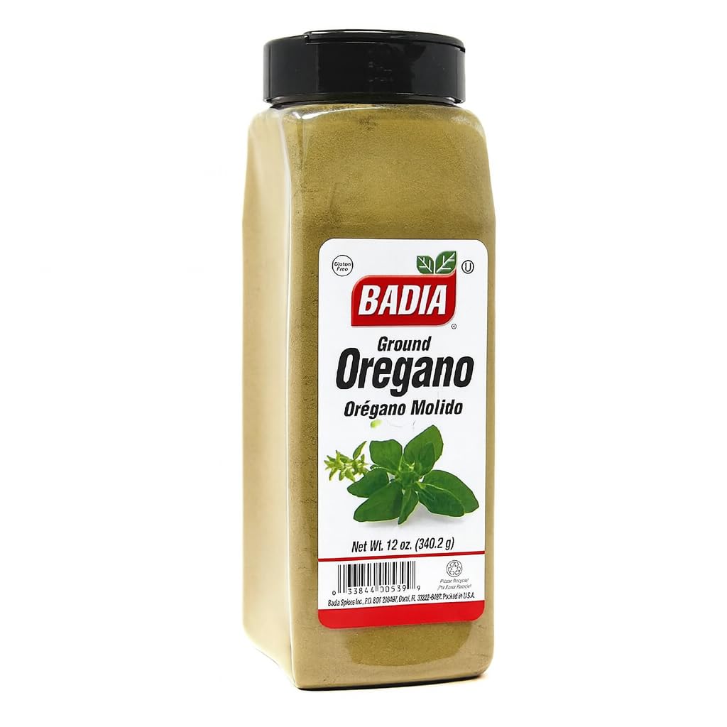 Badia Ground Oregano 12 oz – Aromatic and Earthy Mediterranean Herb