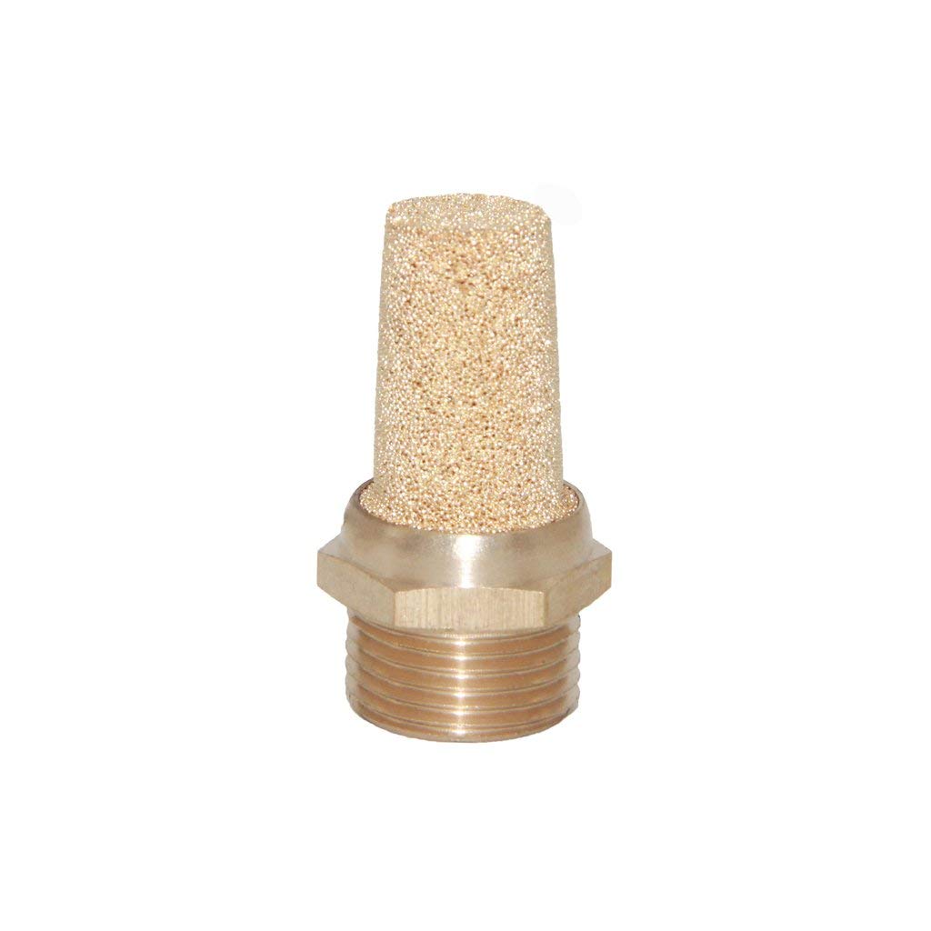 Buy Joywayus Pneumatic Muffler Long Exhaust Muffler 3/4" NPT Male Brass