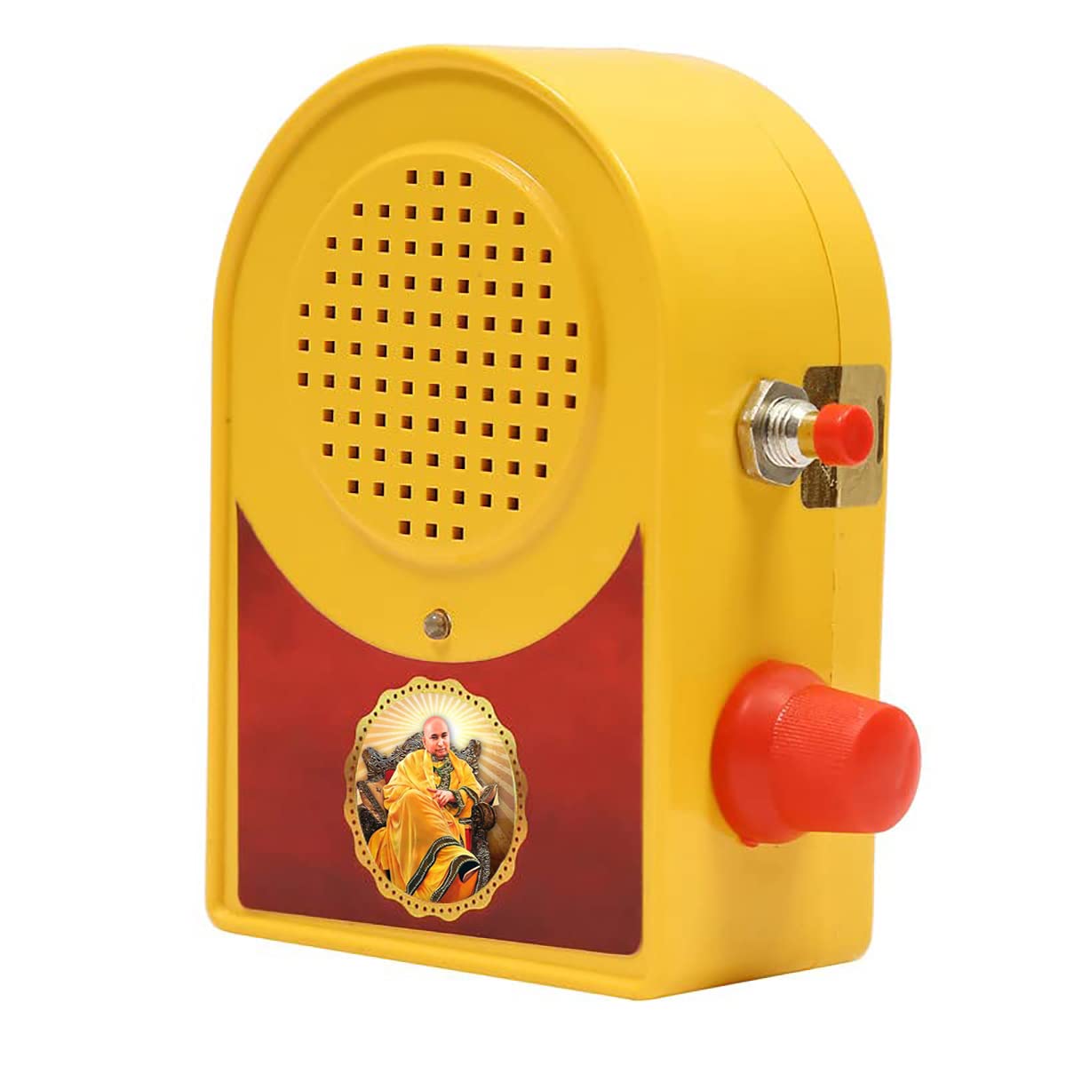 BISMAADH Electric Chattarpur Wale Guru Ji Continuous Spiritual Chanting Mantra Box Machine Spiritual Devotional Just Plug & Play