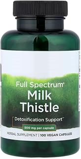 Vegan Full Spectrum Milk Thistle, 500 mg, 100 Capsules Price In India
