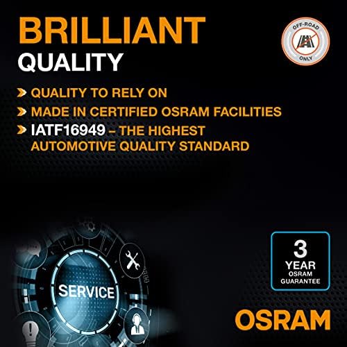 OSRAM LEDriving XTR, H7 LED headlight lamps, cool white LED light, off-road only, 64210DWXTR, folding box (2 lamps)