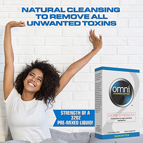 Wellgenix P-OSG Omni Herbal Detox Cleanse Softgel: Fast Acting Body Detox, Quick Flush Toxin Removal, Herbal Cleanse Detox To Flush Your System thumb #1