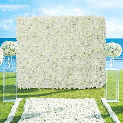 YOUMEHOME 3D Flower Backdrop Panels Cover